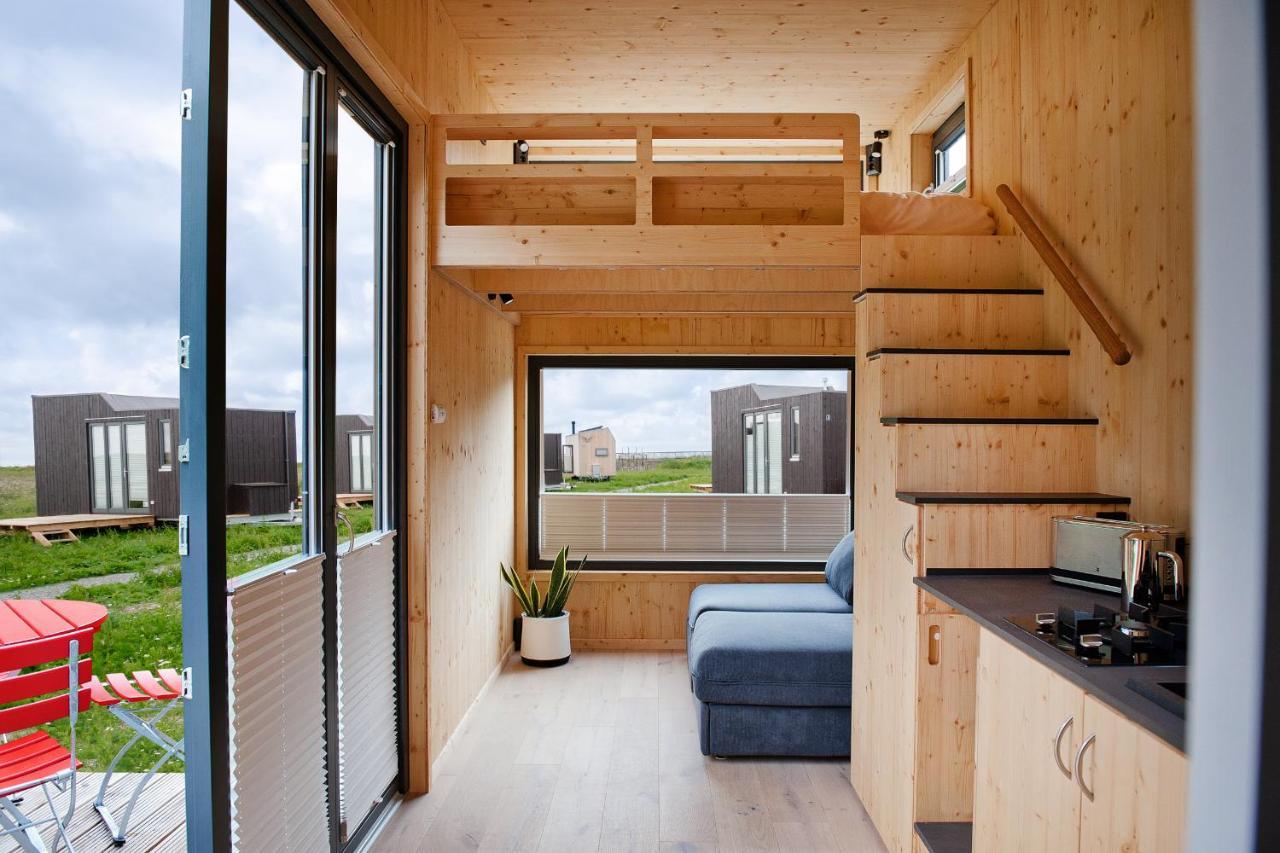 קרוליננזיל Tiny House Nature 12 Innenlage - Green Tiny Village Harlesiel מראה חיצוני תמונה