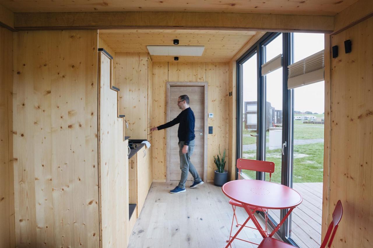 קרוליננזיל Tiny House Nature 12 Innenlage - Green Tiny Village Harlesiel מראה חיצוני תמונה